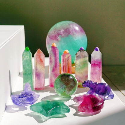 D  Jessica's 50% OFF Crystals Towers Spheres Carvings Chips And Its Accessories (self-select)