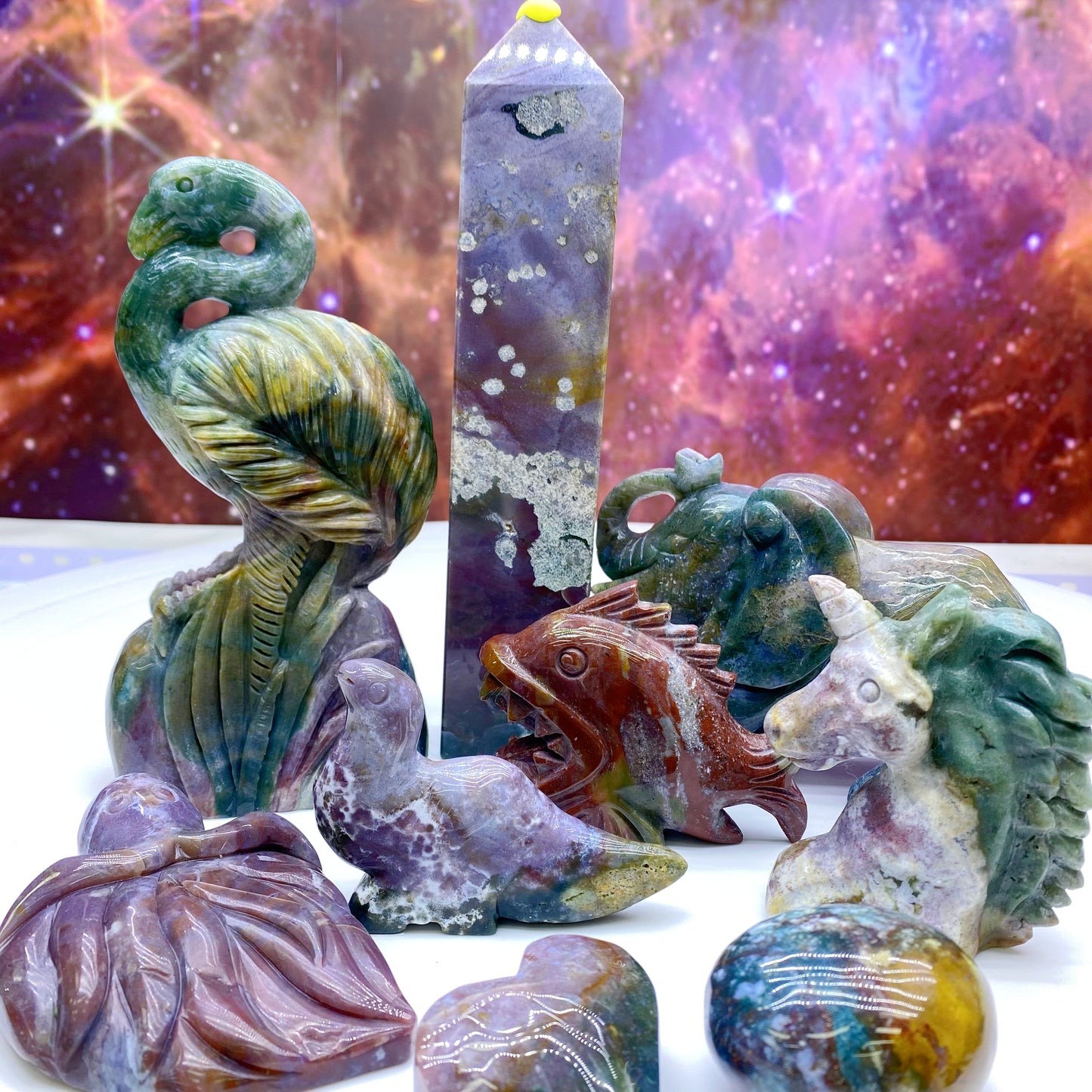 A Jessica's 50% OFF Crystals Towers Spheres Carvings Chips And Its Accessories (self-select)