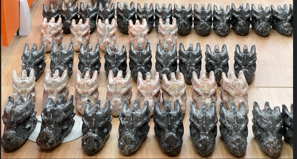 Rich Girls Crystal Tumble quartz/jasper/marble/jade/ with tower/sphere/carving/cube