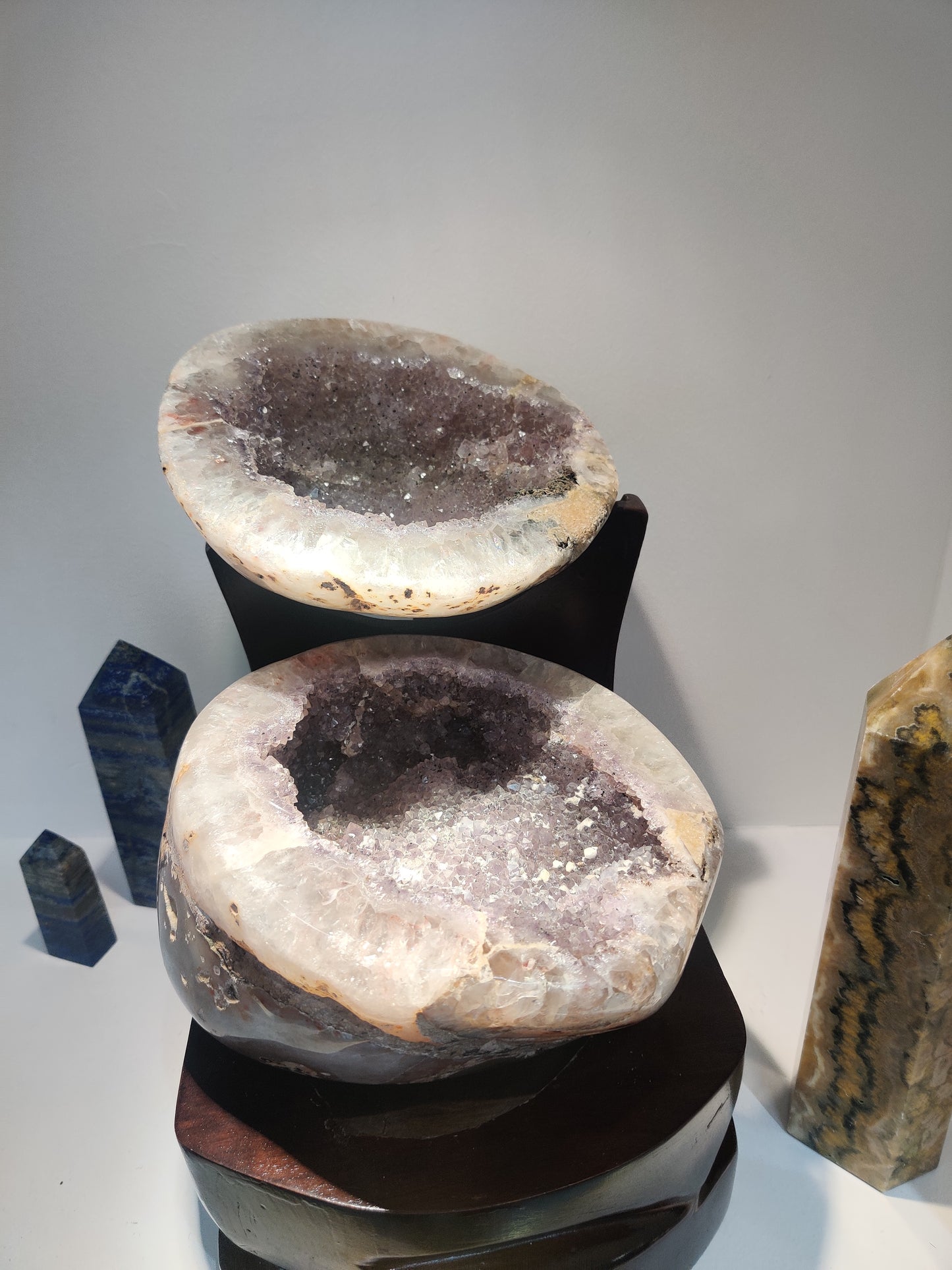 Rich Girls Crystal Tumble quartz/jasper/marble/jade/ with tower/sphere/carving/cube