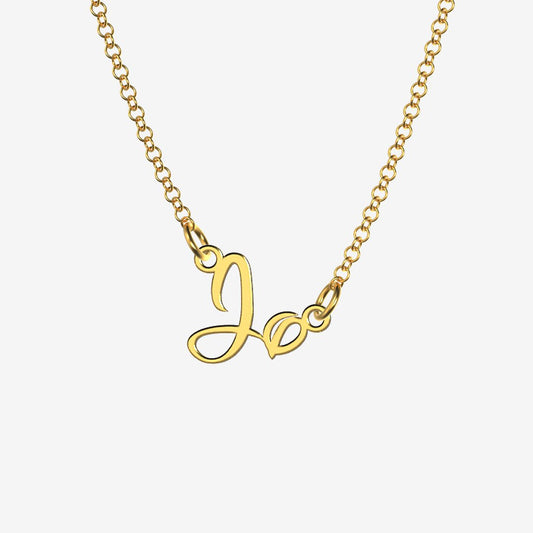 Jo - Handmade Personalized Princess Style Name Necklace