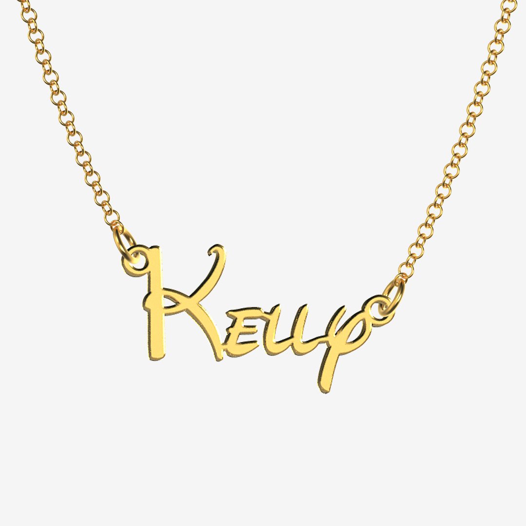 Kelly - Handmade Personalized Princess Style Name Necklace