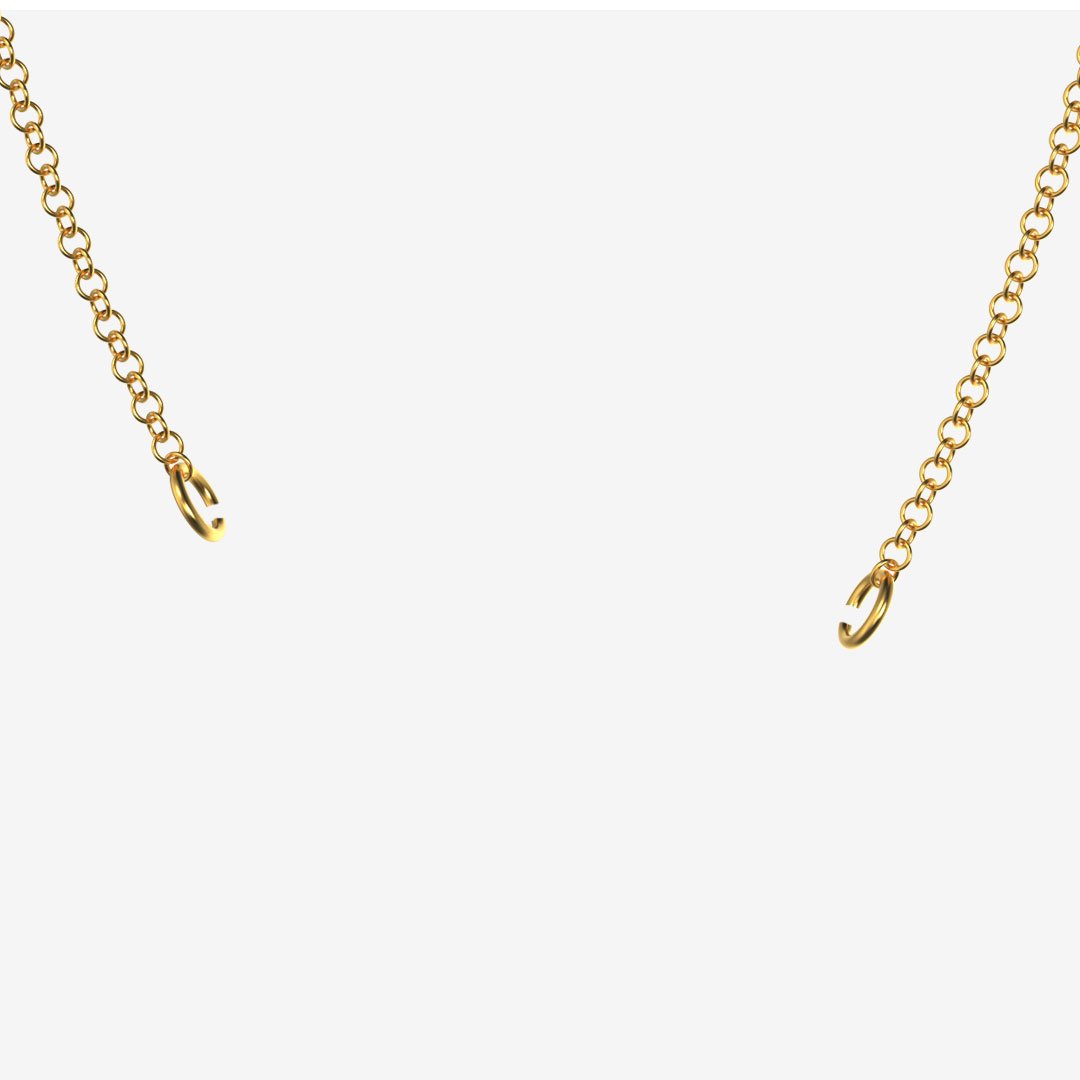 Kendall - Handmade Personalized Princess Style Name Necklace