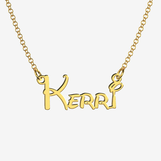 Kerri - Handmade Personalized Princess Style Name Necklace