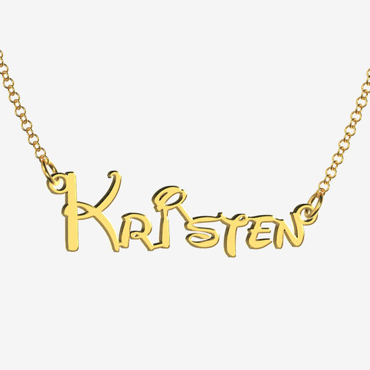 Kristen - Handmade Personalized Princess Style Name Necklace