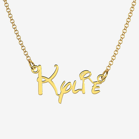 Kylie - Handmade Personalized Princess Style Name Necklace