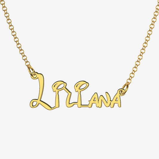 Liliana - Handmade Personalized Princess Style Name Necklace