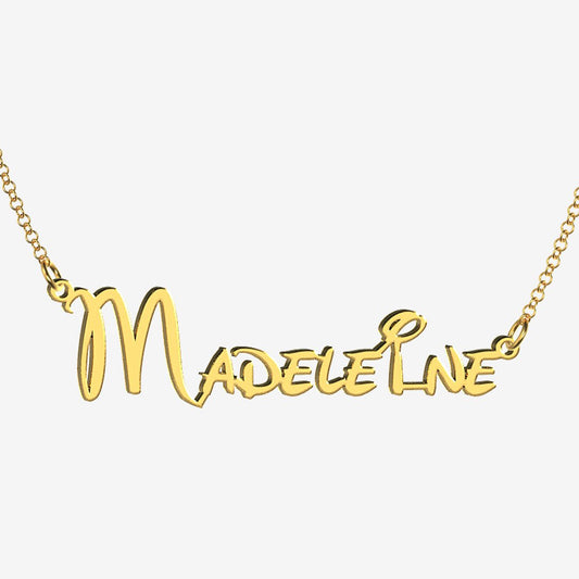 Madeleine - Handmade Personalized Princess Style Name Necklace