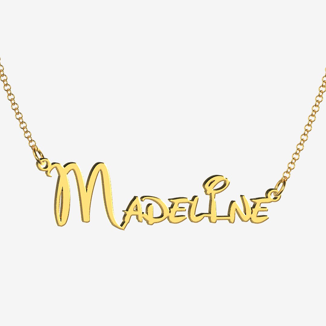 Madeline - Handmade Personalized Princess Style Name Necklace
