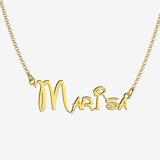 Marisa - Handmade Personalized Princess Style Name Necklace