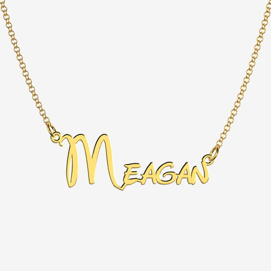 Meagan - Handmade Personalized Princess Style Name Necklace