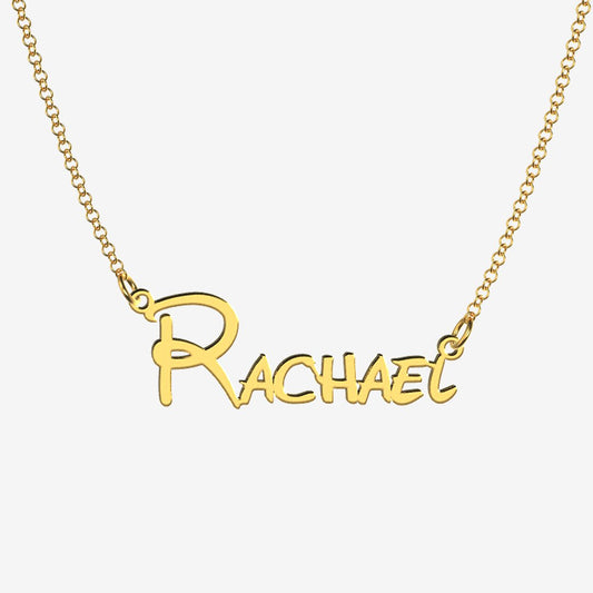 Rachael - Handmade Personalized Princess Style Name Necklace