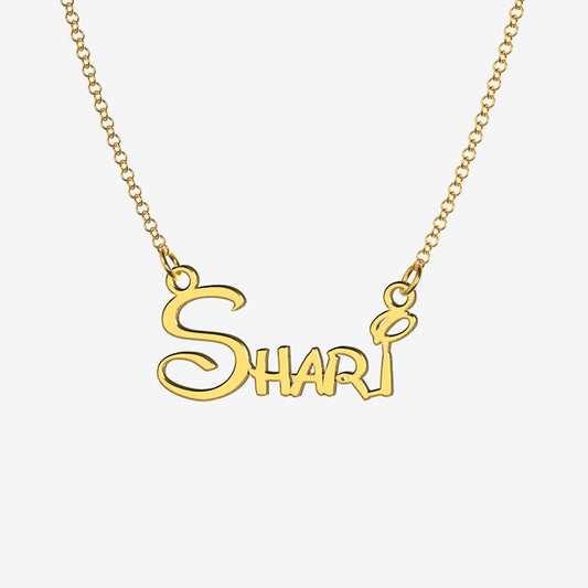 Shari - Handmade Personalized Princess Style Name Necklace