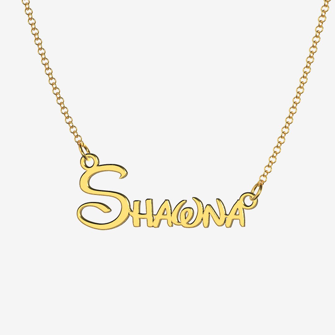 Shawna - Handmade Personalized Princess Style Name Necklace