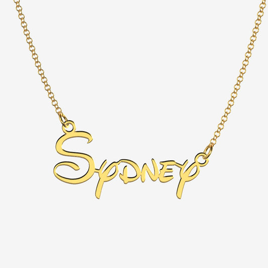 Sydney - Handmade Personalized Princess Style Name Necklace