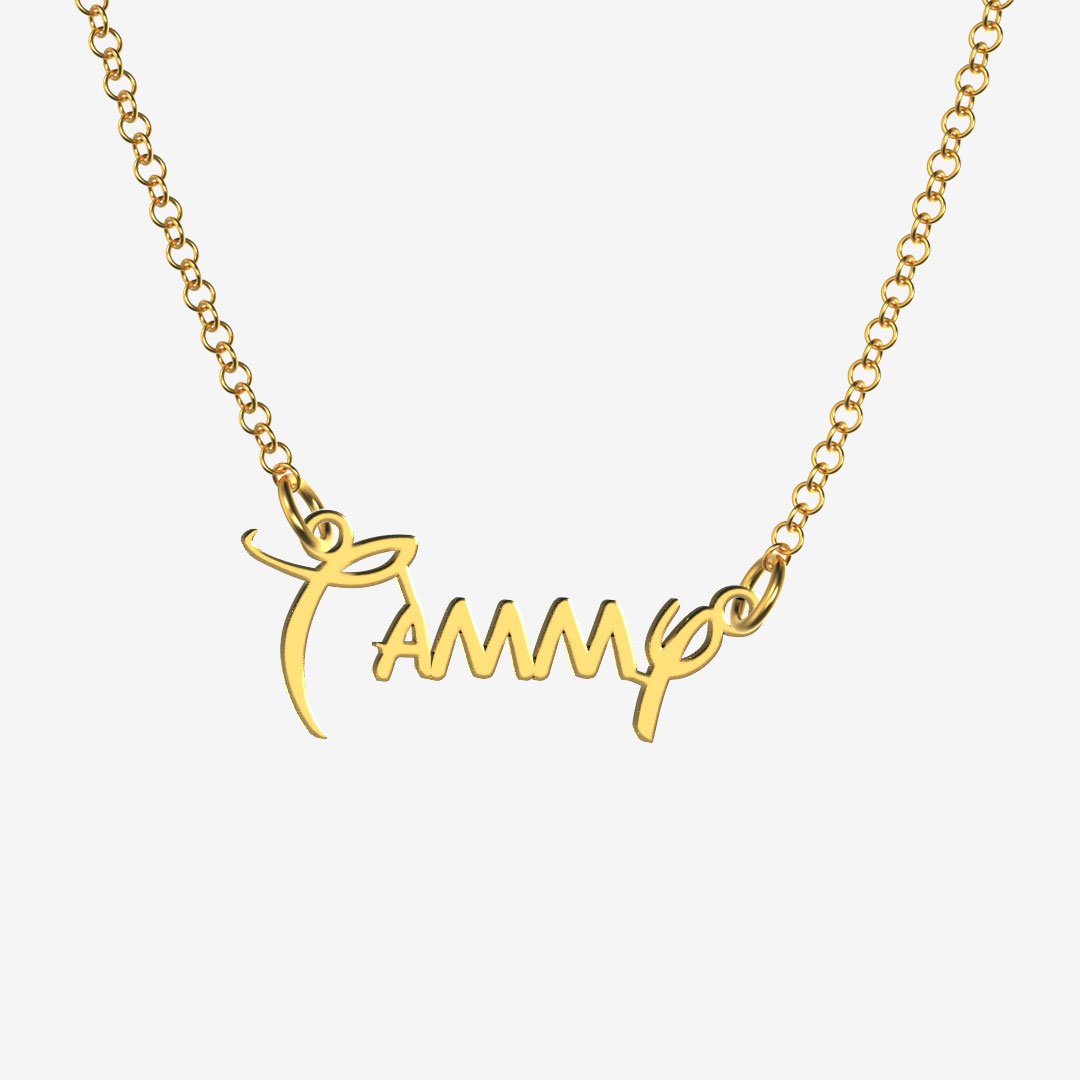 Tammy - Handmade Personalized Princess Style Name Necklace