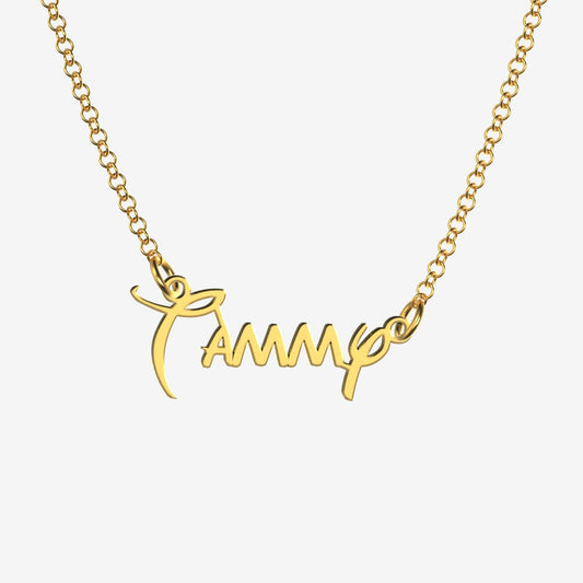 Tammy - Handmade Personalized Princess Style Name Necklace